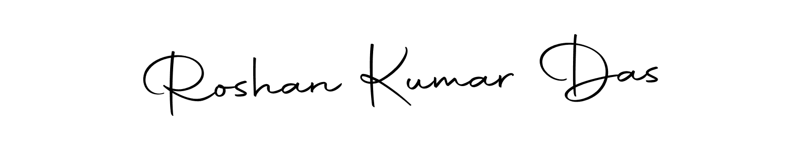 Create a beautiful signature design for name Roshan Kumar Das. With this signature (Autography-DOLnW) fonts, you can make a handwritten signature for free. Roshan Kumar Das signature style 10 images and pictures png
