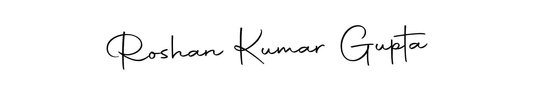Design your own signature with our free online signature maker. With this signature software, you can create a handwritten (Autography-DOLnW) signature for name Roshan Kumar Gupta. Roshan Kumar Gupta signature style 10 images and pictures png