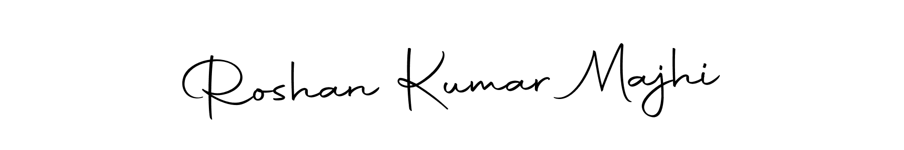 Make a beautiful signature design for name Roshan Kumar Majhi. Use this online signature maker to create a handwritten signature for free. Roshan Kumar Majhi signature style 10 images and pictures png