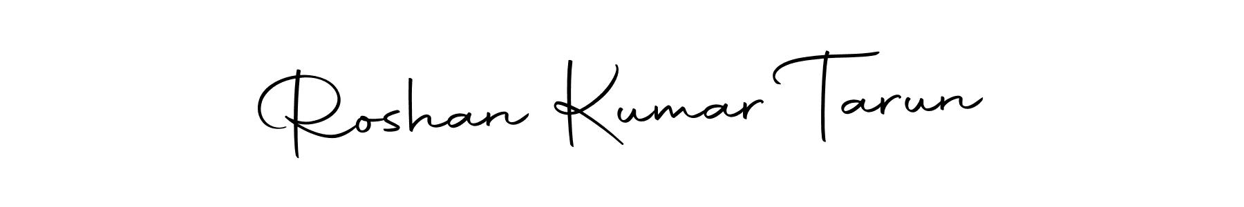 Also we have Roshan Kumar Tarun name is the best signature style. Create professional handwritten signature collection using Autography-DOLnW autograph style. Roshan Kumar Tarun signature style 10 images and pictures png