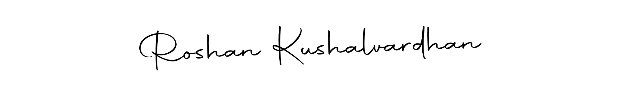 The best way (Autography-DOLnW) to make a short signature is to pick only two or three words in your name. The name Roshan Kushalvardhan include a total of six letters. For converting this name. Roshan Kushalvardhan signature style 10 images and pictures png
