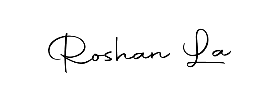 Create a beautiful signature design for name Roshan La. With this signature (Autography-DOLnW) fonts, you can make a handwritten signature for free. Roshan La signature style 10 images and pictures png