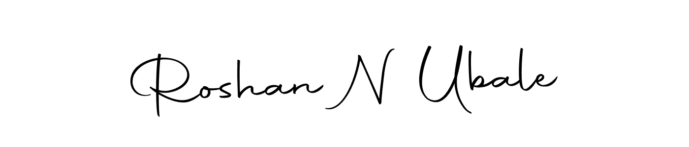 if you are searching for the best signature style for your name Roshan N Ubale. so please give up your signature search. here we have designed multiple signature styles  using Autography-DOLnW. Roshan N Ubale signature style 10 images and pictures png