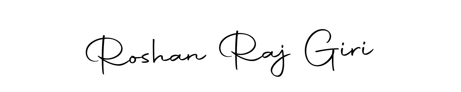 Create a beautiful signature design for name Roshan Raj Giri. With this signature (Autography-DOLnW) fonts, you can make a handwritten signature for free. Roshan Raj Giri signature style 10 images and pictures png