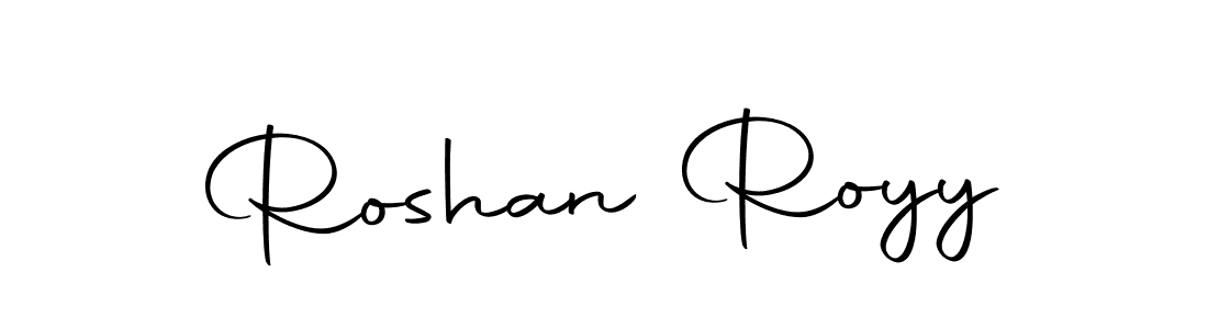 Make a beautiful signature design for name Roshan Royy. With this signature (Autography-DOLnW) style, you can create a handwritten signature for free. Roshan Royy signature style 10 images and pictures png