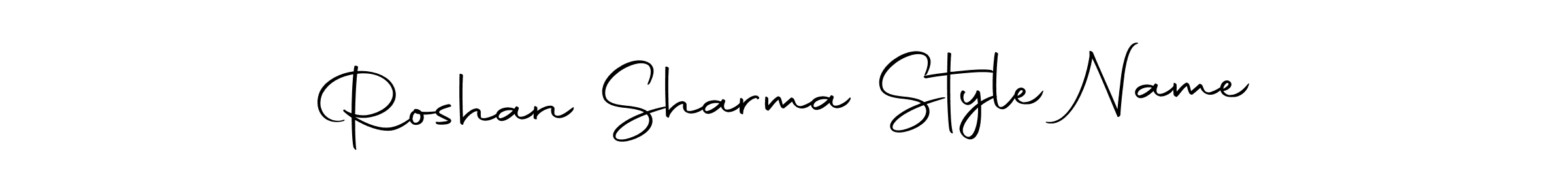 It looks lik you need a new signature style for name Roshan Sharma Style Name. Design unique handwritten (Autography-DOLnW) signature with our free signature maker in just a few clicks. Roshan Sharma Style Name signature style 10 images and pictures png