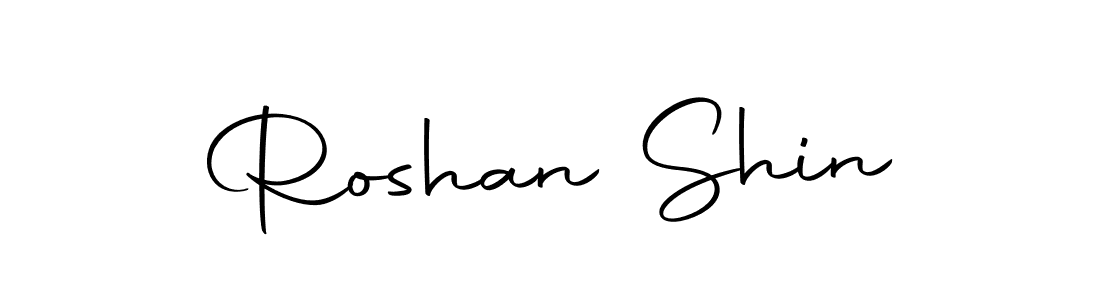Design your own signature with our free online signature maker. With this signature software, you can create a handwritten (Autography-DOLnW) signature for name Roshan Shin. Roshan Shin signature style 10 images and pictures png