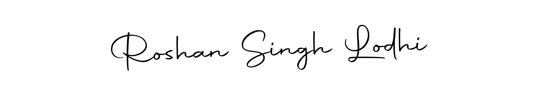 Create a beautiful signature design for name Roshan Singh Lodhi. With this signature (Autography-DOLnW) fonts, you can make a handwritten signature for free. Roshan Singh Lodhi signature style 10 images and pictures png