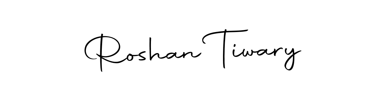 You should practise on your own different ways (Autography-DOLnW) to write your name (Roshan Tiwary) in signature. don't let someone else do it for you. Roshan Tiwary signature style 10 images and pictures png