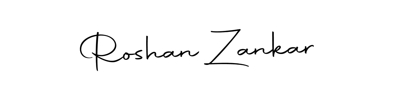 You can use this online signature creator to create a handwritten signature for the name Roshan Zankar. This is the best online autograph maker. Roshan Zankar signature style 10 images and pictures png