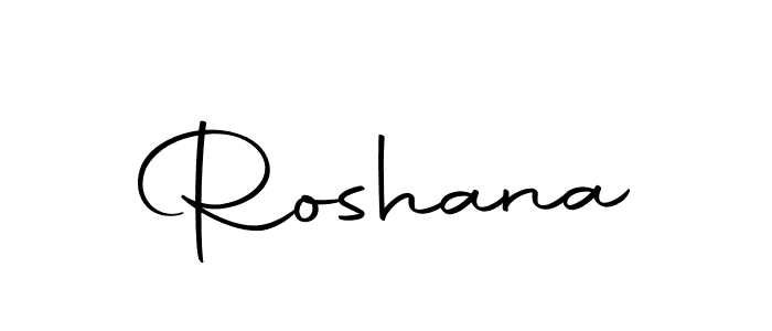 Roshana stylish signature style. Best Handwritten Sign (Autography-DOLnW) for my name. Handwritten Signature Collection Ideas for my name Roshana. Roshana signature style 10 images and pictures png