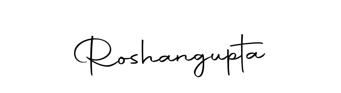 Roshangupta stylish signature style. Best Handwritten Sign (Autography-DOLnW) for my name. Handwritten Signature Collection Ideas for my name Roshangupta. Roshangupta signature style 10 images and pictures png