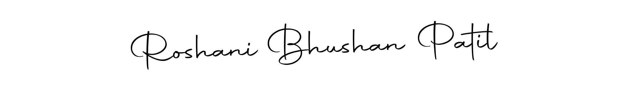 Similarly Autography-DOLnW is the best handwritten signature design. Signature creator online .You can use it as an online autograph creator for name Roshani Bhushan Patil. Roshani Bhushan Patil signature style 10 images and pictures png