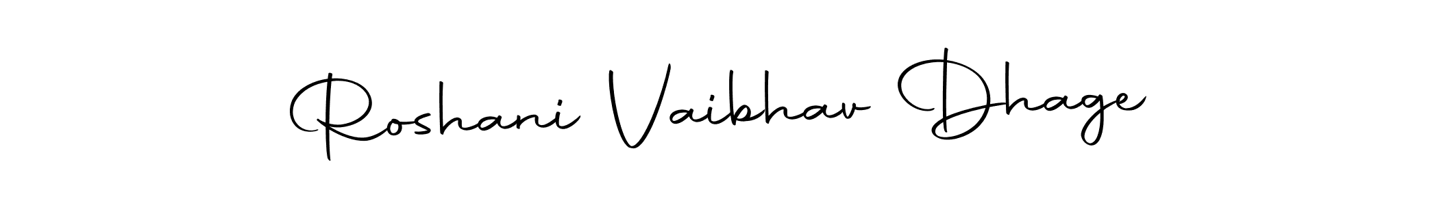 Also You can easily find your signature by using the search form. We will create Roshani Vaibhav Dhage name handwritten signature images for you free of cost using Autography-DOLnW sign style. Roshani Vaibhav Dhage signature style 10 images and pictures png