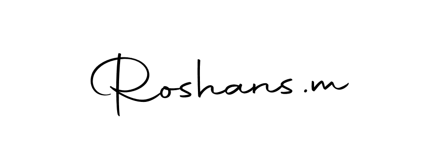 This is the best signature style for the Roshans.m name. Also you like these signature font (Autography-DOLnW). Mix name signature. Roshans.m signature style 10 images and pictures png