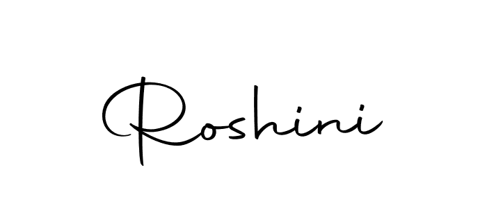 How to make Roshini name signature. Use Autography-DOLnW style for creating short signs online. This is the latest handwritten sign. Roshini signature style 10 images and pictures png