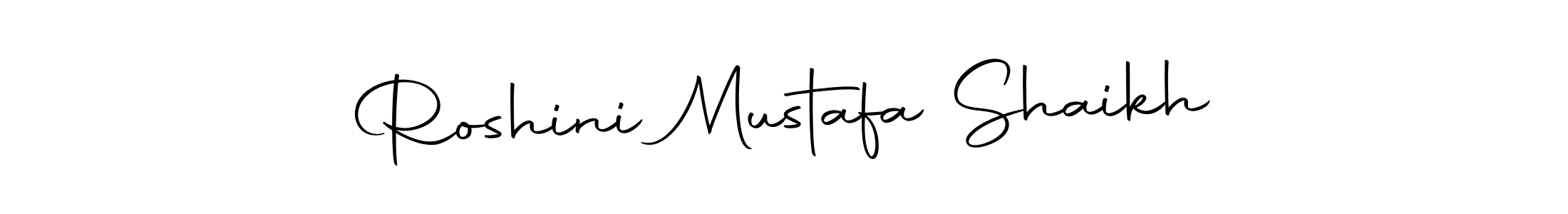 Here are the top 10 professional signature styles for the name Roshini Mustafa Shaikh. These are the best autograph styles you can use for your name. Roshini Mustafa Shaikh signature style 10 images and pictures png