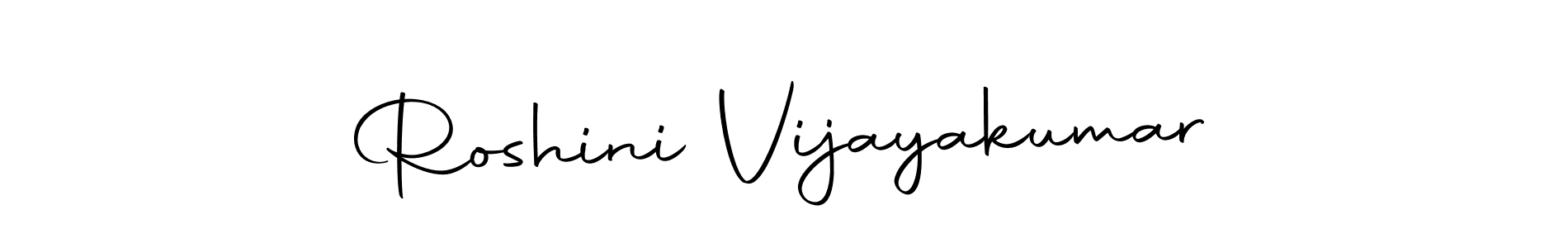 Make a beautiful signature design for name Roshini Vijayakumar. Use this online signature maker to create a handwritten signature for free. Roshini Vijayakumar signature style 10 images and pictures png