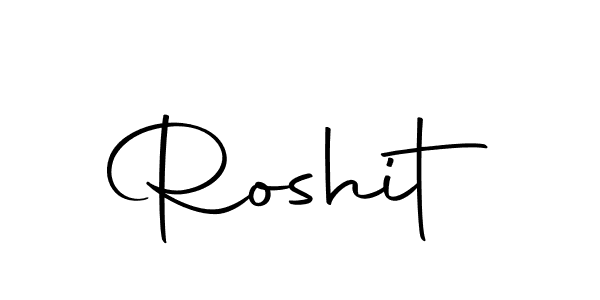 How to make Roshit signature? Autography-DOLnW is a professional autograph style. Create handwritten signature for Roshit name. Roshit signature style 10 images and pictures png