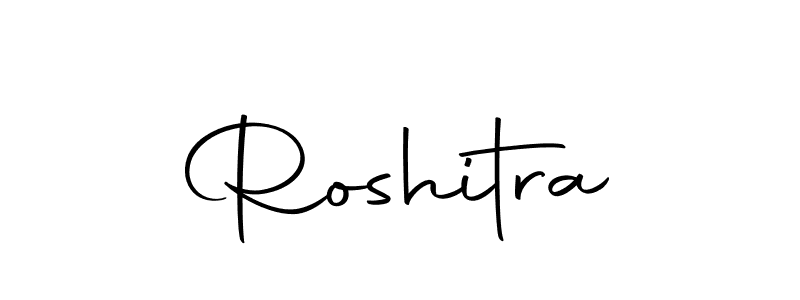 Similarly Autography-DOLnW is the best handwritten signature design. Signature creator online .You can use it as an online autograph creator for name Roshitra. Roshitra signature style 10 images and pictures png