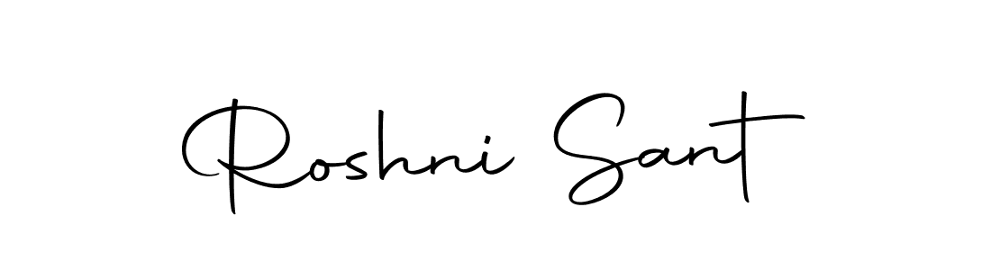 Design your own signature with our free online signature maker. With this signature software, you can create a handwritten (Autography-DOLnW) signature for name Roshni Sant. Roshni Sant signature style 10 images and pictures png