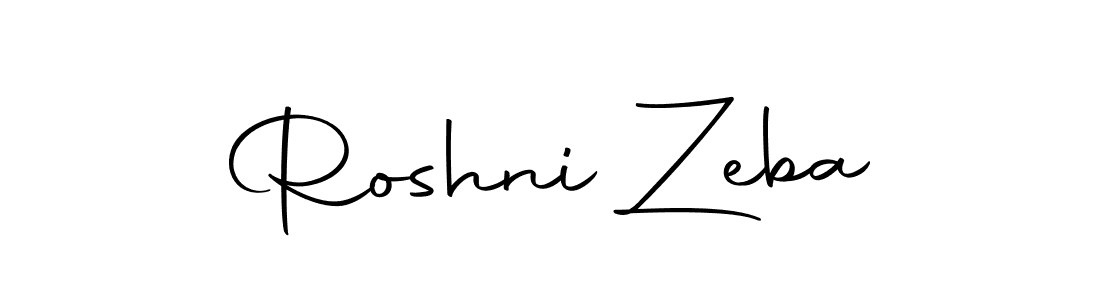 Make a beautiful signature design for name Roshni Zeba. Use this online signature maker to create a handwritten signature for free. Roshni Zeba signature style 10 images and pictures png