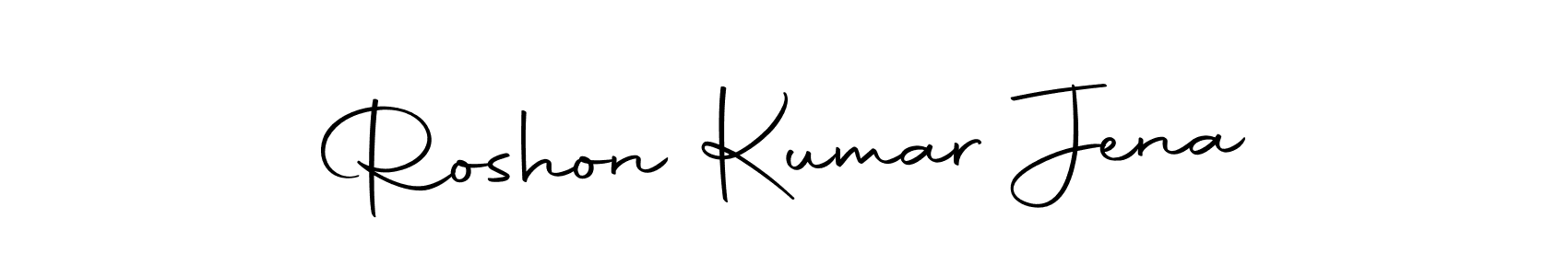 if you are searching for the best signature style for your name Roshon Kumar Jena. so please give up your signature search. here we have designed multiple signature styles  using Autography-DOLnW. Roshon Kumar Jena signature style 10 images and pictures png