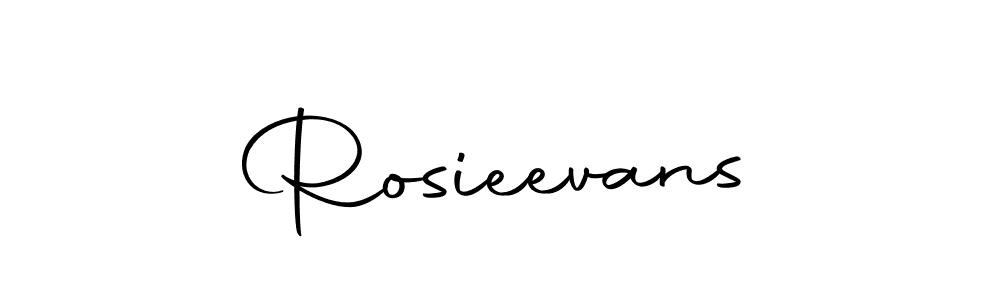 How to make Rosieevans name signature. Use Autography-DOLnW style for creating short signs online. This is the latest handwritten sign. Rosieevans signature style 10 images and pictures png
