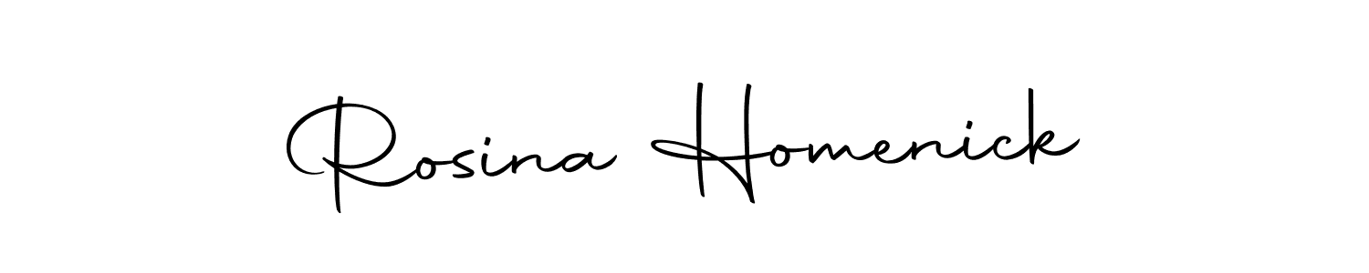 It looks lik you need a new signature style for name Rosina Homenick. Design unique handwritten (Autography-DOLnW) signature with our free signature maker in just a few clicks. Rosina Homenick signature style 10 images and pictures png