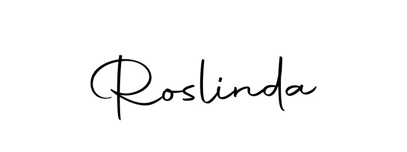 You can use this online signature creator to create a handwritten signature for the name Roslinda. This is the best online autograph maker. Roslinda signature style 10 images and pictures png