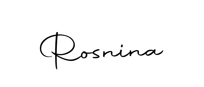You should practise on your own different ways (Autography-DOLnW) to write your name (Rosnina) in signature. don't let someone else do it for you. Rosnina signature style 10 images and pictures png