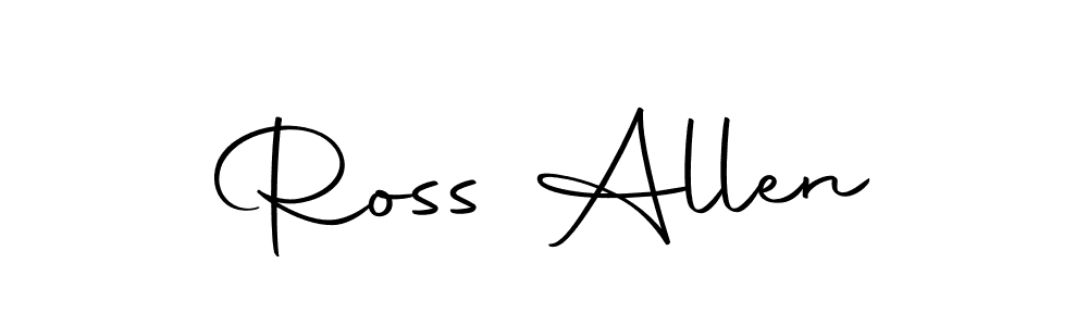 Ross Allen stylish signature style. Best Handwritten Sign (Autography-DOLnW) for my name. Handwritten Signature Collection Ideas for my name Ross Allen. Ross Allen signature style 10 images and pictures png