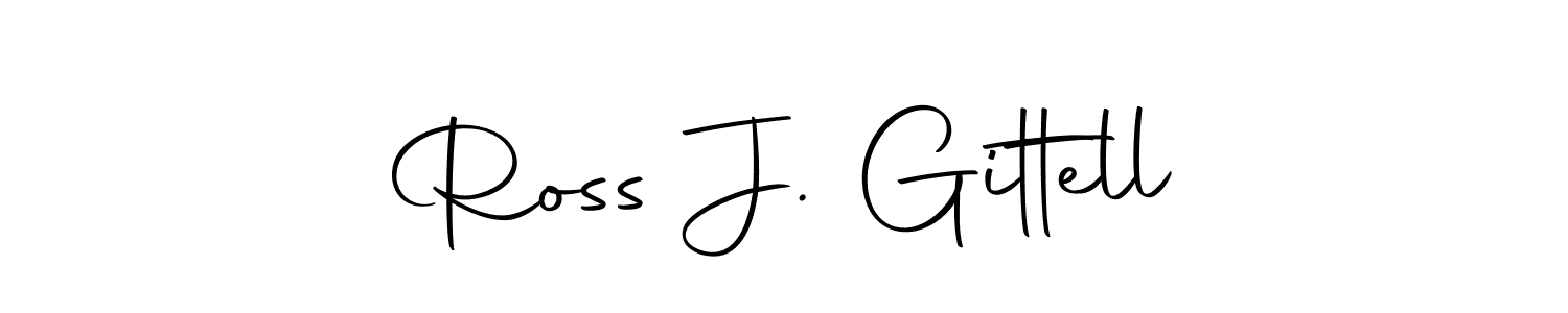 Here are the top 10 professional signature styles for the name Ross J. Gittell. These are the best autograph styles you can use for your name. Ross J. Gittell signature style 10 images and pictures png