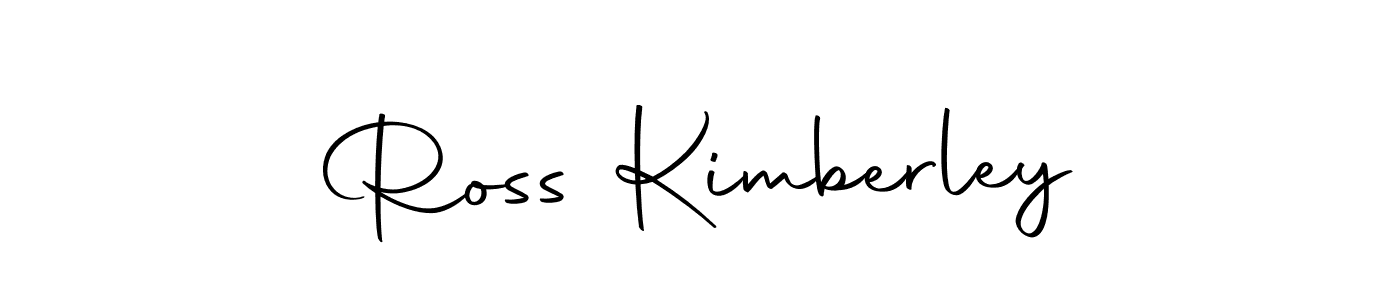 Ross Kimberley stylish signature style. Best Handwritten Sign (Autography-DOLnW) for my name. Handwritten Signature Collection Ideas for my name Ross Kimberley. Ross Kimberley signature style 10 images and pictures png