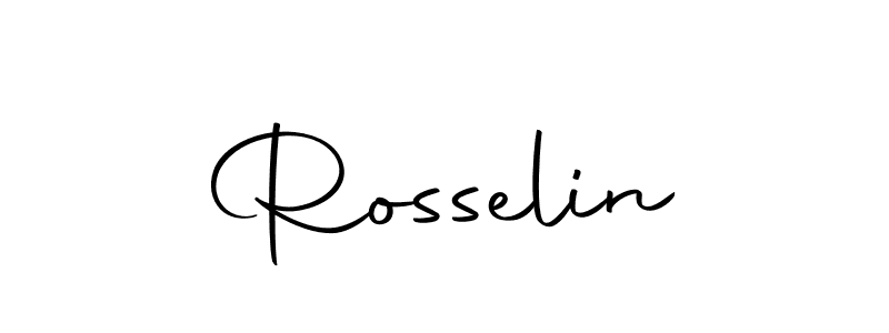 You should practise on your own different ways (Autography-DOLnW) to write your name (Rosselin) in signature. don't let someone else do it for you. Rosselin signature style 10 images and pictures png