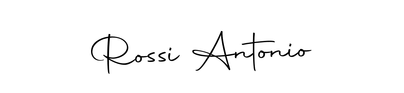 Create a beautiful signature design for name Rossi Antonio. With this signature (Autography-DOLnW) fonts, you can make a handwritten signature for free. Rossi Antonio signature style 10 images and pictures png