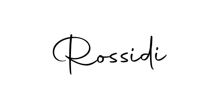 Make a beautiful signature design for name Rossidi. With this signature (Autography-DOLnW) style, you can create a handwritten signature for free. Rossidi signature style 10 images and pictures png