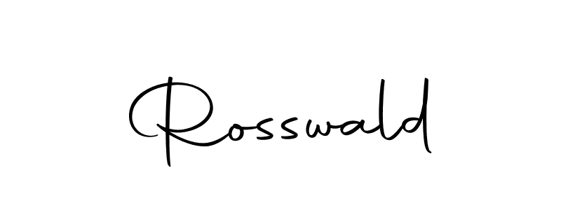 Make a beautiful signature design for name Rosswald. With this signature (Autography-DOLnW) style, you can create a handwritten signature for free. Rosswald signature style 10 images and pictures png