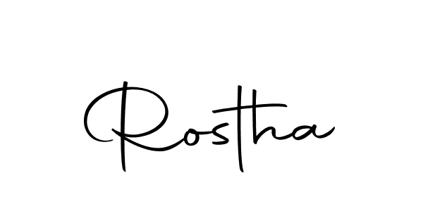 Make a beautiful signature design for name Rostha. Use this online signature maker to create a handwritten signature for free. Rostha signature style 10 images and pictures png