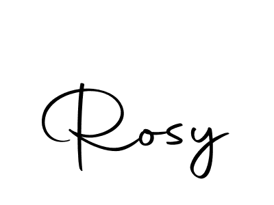 The best way (Autography-DOLnW) to make a short signature is to pick only two or three words in your name. The name Rosy include a total of six letters. For converting this name. Rosy signature style 10 images and pictures png