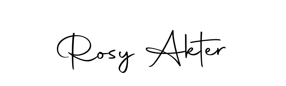 It looks lik you need a new signature style for name Rosy Akter. Design unique handwritten (Autography-DOLnW) signature with our free signature maker in just a few clicks. Rosy Akter signature style 10 images and pictures png