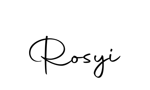 Similarly Autography-DOLnW is the best handwritten signature design. Signature creator online .You can use it as an online autograph creator for name Rosyi. Rosyi signature style 10 images and pictures png