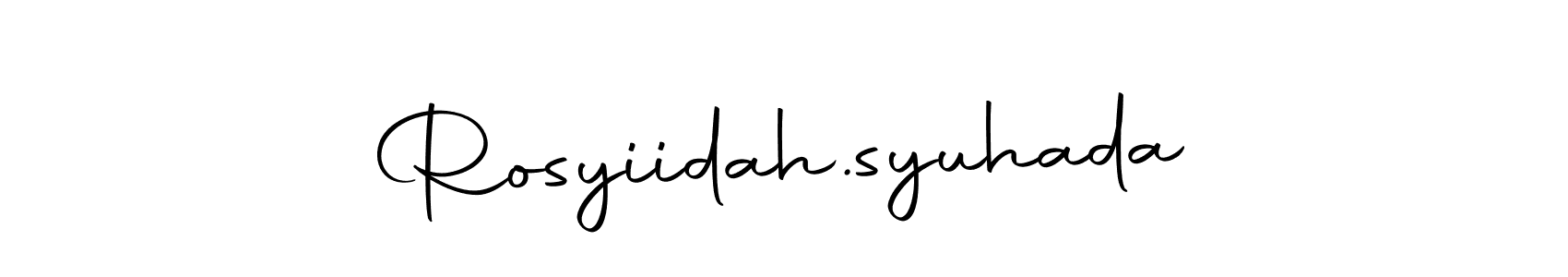 How to Draw Rosyiidah.syuhada signature style? Autography-DOLnW is a latest design signature styles for name Rosyiidah.syuhada. Rosyiidah.syuhada signature style 10 images and pictures png