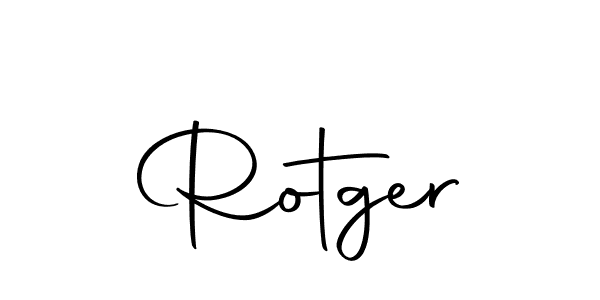 Make a beautiful signature design for name Rotger. With this signature (Autography-DOLnW) style, you can create a handwritten signature for free. Rotger signature style 10 images and pictures png