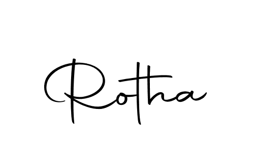 Here are the top 10 professional signature styles for the name Rotha. These are the best autograph styles you can use for your name. Rotha signature style 10 images and pictures png