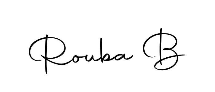 Autography-DOLnW is a professional signature style that is perfect for those who want to add a touch of class to their signature. It is also a great choice for those who want to make their signature more unique. Get Rouba B name to fancy signature for free. Rouba B signature style 10 images and pictures png