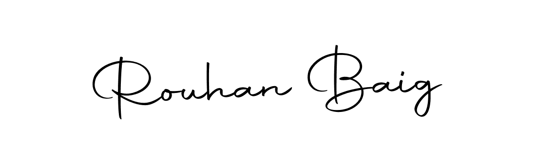 Similarly Autography-DOLnW is the best handwritten signature design. Signature creator online .You can use it as an online autograph creator for name Rouhan Baig. Rouhan Baig signature style 10 images and pictures png