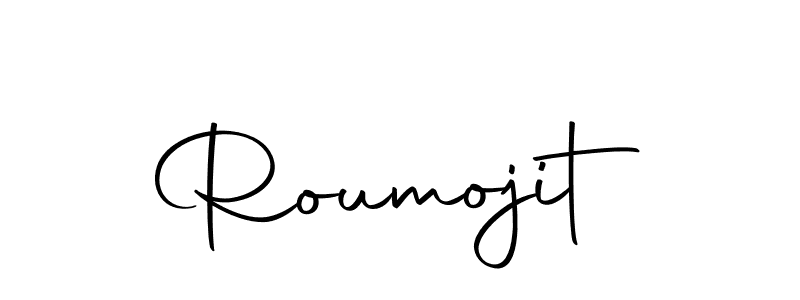 The best way (Autography-DOLnW) to make a short signature is to pick only two or three words in your name. The name Roumojit include a total of six letters. For converting this name. Roumojit signature style 10 images and pictures png