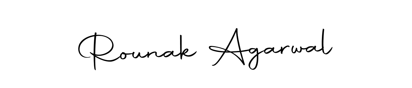 Make a short Rounak Agarwal signature style. Manage your documents anywhere anytime using Autography-DOLnW. Create and add eSignatures, submit forms, share and send files easily. Rounak Agarwal signature style 10 images and pictures png