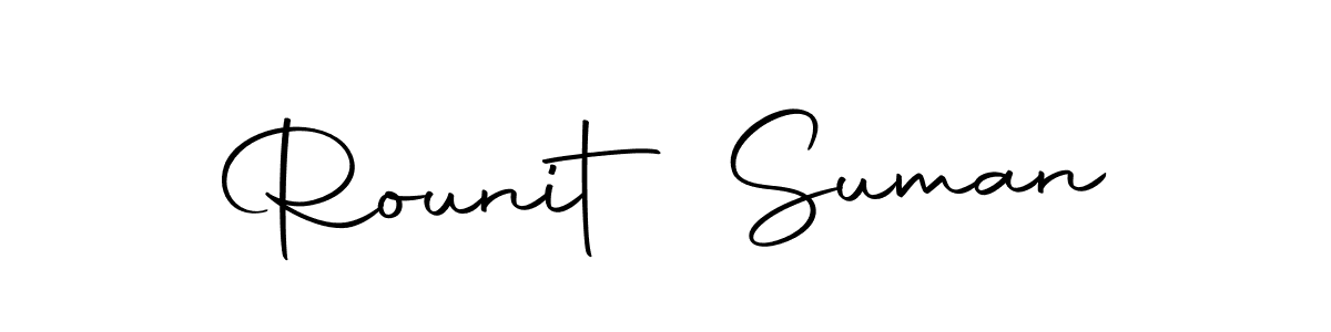 Also You can easily find your signature by using the search form. We will create Rounit Suman name handwritten signature images for you free of cost using Autography-DOLnW sign style. Rounit Suman signature style 10 images and pictures png